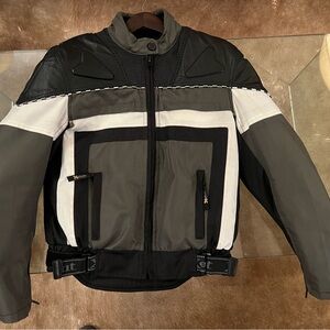 Element Motorcycle Jacket with full leather protection